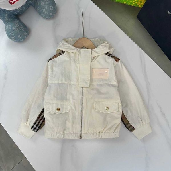 clothing sets children's casual outerwear hooded long sleeved plaid patchwork zipper for both boys and girls fashionable westernized, White
clothing sets children's casual outerwear hooded long sleeved plaid patchwork zipper for both boys and girls fashionable westernized, White