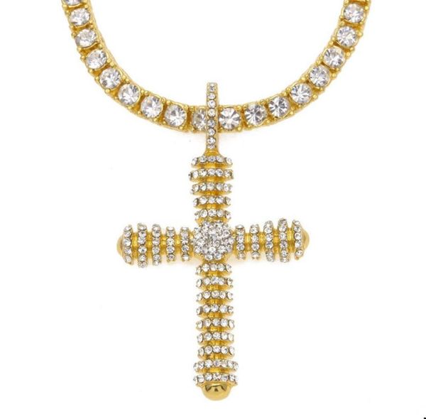 trendy bling iced out pendant mens rhinestone cross necklace gold plated hip hop crystal cuban chain necklaces pendants men hiph7324509, Silver
trendy bling iced out pendant mens rhinestone cross necklace gold plated hip hop crystal cuban chain necklaces pendants men hiph7324509, Silver