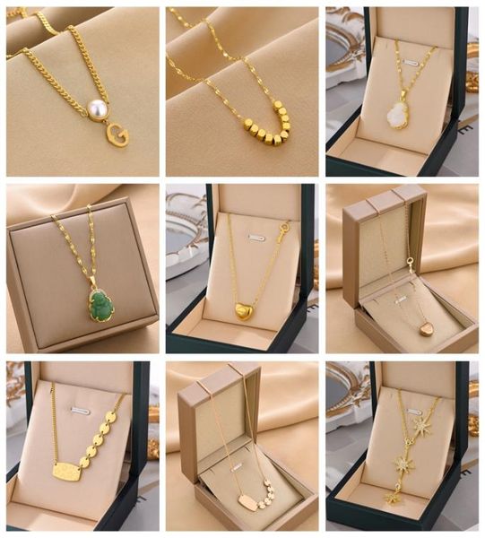 luxury design gold plated stainless steel pendant necklace elegant women gift jewelry2352247, Silver
luxury design gold plated stainless steel pendant necklace elegant women gift jewelry2352247, Silver
