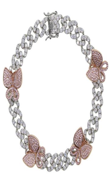10mm miami cuban link chain rose pink butterfly charm iced out cz cuban women bracelet 17cm 19cm cx2007294927066, Black
10mm miami cuban link chain rose pink butterfly charm iced out cz cuban women bracelet 17cm 19cm cx2007294927066, Black