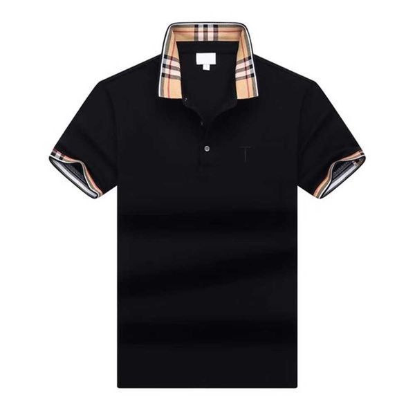 designer mens polo luxury black and white various styles shirt lapel short sleeve casual embroidery 100% cotton brand high street business f, White;black
designer mens polo luxury black and white various styles shirt lapel short sleeve casual embroidery 100% cotton brand high street business f, White;black