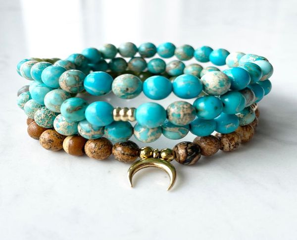 mg1408 6 mm picture jasper 108 mala bracelet new design womens regalite jasper bracelet gemstone energy bracelet4017210, Black
mg1408 6 mm picture jasper 108 mala bracelet new design womens regalite jasper bracelet gemstone energy bracelet4017210, Black