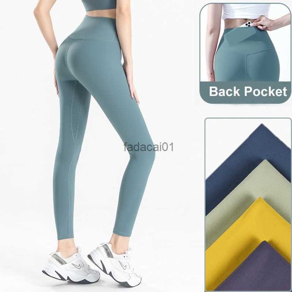 high waist naked feeling leggings yoga tight pants with back pocket women fitness running yoga pants seamless leggings for girl l230621, Black
high waist naked feeling leggings yoga tight pants with back pocket women fitness running yoga pants seamless leggings for girl l230621, Black