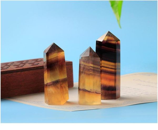 1pc natural crystal yellow fluorite highquality hexagonal crystal dot pillar mineral home decoration modern decorat jllfto9106891, Black
1pc natural crystal yellow fluorite highquality hexagonal crystal dot pillar mineral home decoration modern decorat jllfto9106891, Black