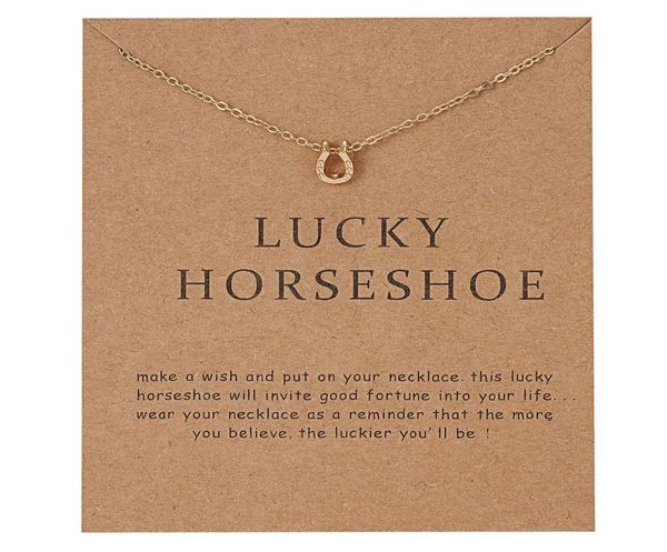 lucky horseshoe paper card horse039s hoof print combine gold necklace personality clavicle chain6992436, Silver
lucky horseshoe paper card horse039s hoof print combine gold necklace personality clavicle chain6992436, Silver