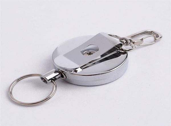 resilience steel wire rope elastic keychain recoil sporty retractable alarm key ring anti lost yoyo ski pass id card2802861, Silver
resilience steel wire rope elastic keychain recoil sporty retractable alarm key ring anti lost yoyo ski pass id card2802861, Silver