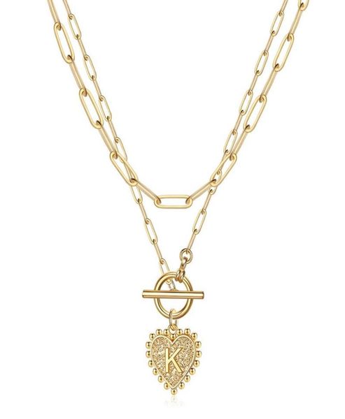 chains jacoso gold initial layered paperclip chain necklaces set for women heart letter engraved pendan chork necklace gifts2086167, Silver
chains jacoso gold initial layered paperclip chain necklaces set for women heart letter engraved pendan chork necklace gifts2086167, Silver