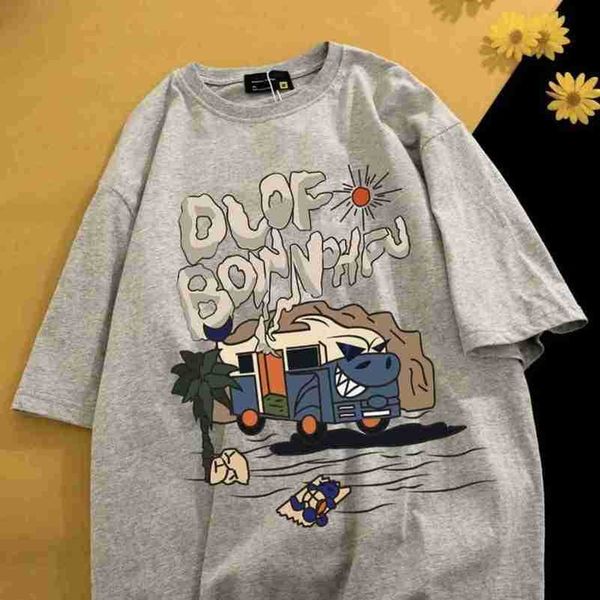 american cartoon letter printing short sleeve t-shirt for boys summer relaxed hip hop high street half sleeve, White;black
american cartoon letter printing short sleeve t-shirt for boys summer relaxed hip hop high street half sleeve, White;black