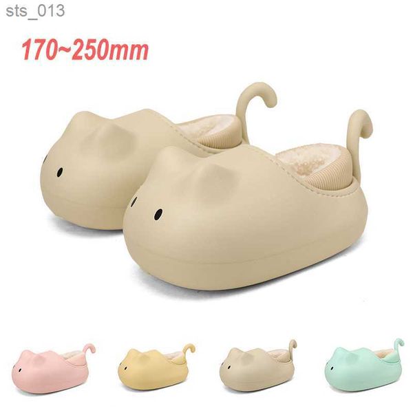 children cartoon cotton winter warm fur plush shoes kids for home baby boys girls footwear slides indoor house toddler slippers l230518, Black;grey
children cartoon cotton winter warm fur plush shoes kids for home baby boys girls footwear slides indoor house toddler slippers l230518, Black;grey