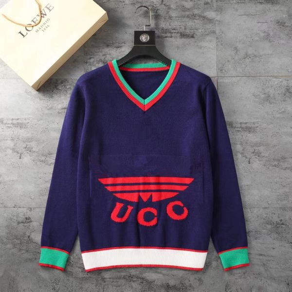 men's designer sweater fashion casual long sleeve luxury classic letter color men's and women's knitwear 3xl, White;black
men's designer sweater fashion casual long sleeve luxury classic letter color men's and women's knitwear 3xl, White;black