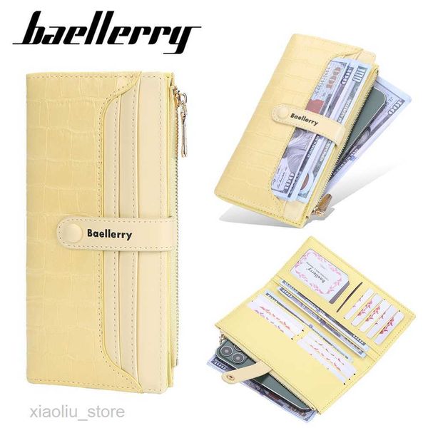 money clips baellerry women long wallets stone stripe card holder classic female purse zipper wallet for girlhkd230627, Black
money clips baellerry women long wallets stone stripe card holder classic female purse zipper wallet for girlhkd230627, Black