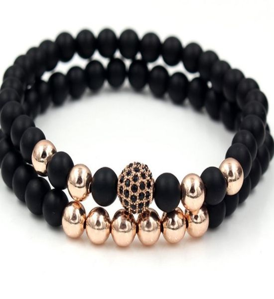 6mm 2pcslot tj423 gold silver copper cz zircon cubic zirconia elastic adjusted charm nature stone frosted agate onyx bracelet3190573, Black
6mm 2pcslot tj423 gold silver copper cz zircon cubic zirconia elastic adjusted charm nature stone frosted agate onyx bracelet3190573, Black