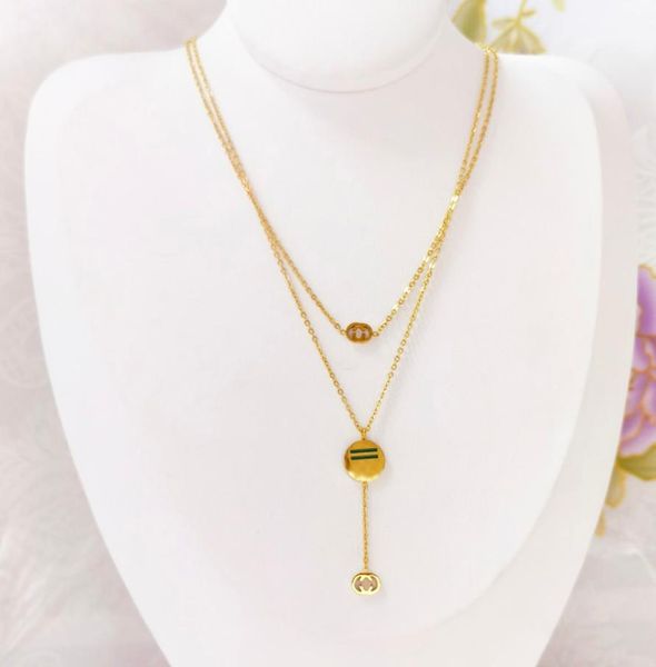 fashion women luxury designer necklace choker pendant chain 18k gold plated stainless steel letter necklaces statement jewelry acc1717287, Silver
fashion women luxury designer necklace choker pendant chain 18k gold plated stainless steel letter necklaces statement jewelry acc1717287, Silver