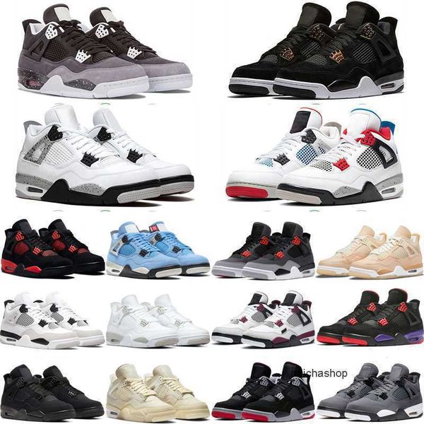 2023 4s basketball shoes sports sneakers 4 military black cat retro university blue red thunder sail cactus jack white oreo infrared diy mil
2023 4s basketball shoes sports sneakers 4 military black cat retro university blue red thunder sail cactus jack white oreo infrared diy mil