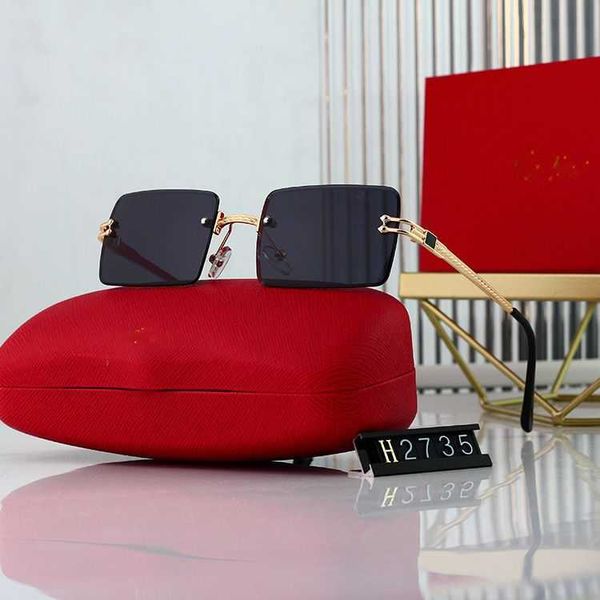 wholesale of new frameless for red small frame cross-border luxury brand stylish sunglasses trendy women, White;black
wholesale of new frameless for red small frame cross-border luxury brand stylish sunglasses trendy women, White;black