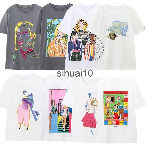 women's t-shirt 2023 new fashion printed embroidery o-neck pullover short sleeve t-shirt women's heart loose couple cotton versati, White
women's t-shirt 2023 new fashion printed embroidery o-neck pullover short sleeve t-shirt women's heart loose couple cotton versati, White