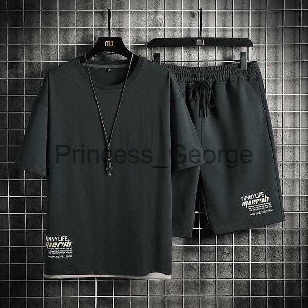 men's tracksuits 2023 mens summer breathable short sleeve tshirt and short two piece set casual sports suit fashion men set loose sport, Gray
men's tracksuits 2023 mens summer breathable short sleeve tshirt and short two piece set casual sports suit fashion men set loose sport, Gray
