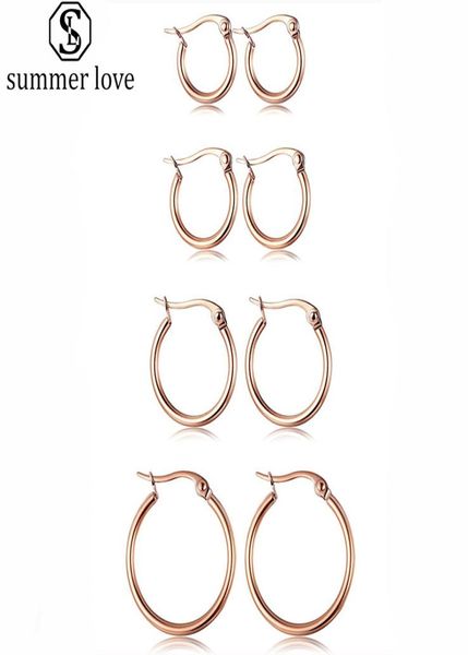 classic multi size hoop earrings gold rose gold stainless steel earrings elegant simple jewelry for women girls gift wholez6077370, Silver
classic multi size hoop earrings gold rose gold stainless steel earrings elegant simple jewelry for women girls gift wholez6077370, Silver