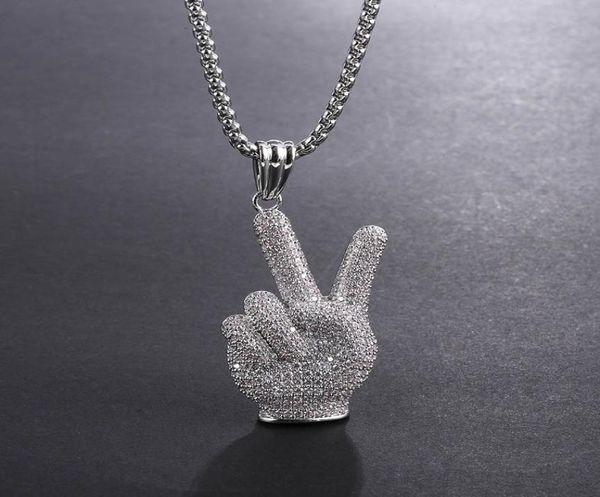 hip hop full a cz stone paved bling ice out victory gesture pendants necklace for men rapper jewelry silver color4587110
hip hop full a cz stone paved bling ice out victory gesture pendants necklace for men rapper jewelry silver color4587110