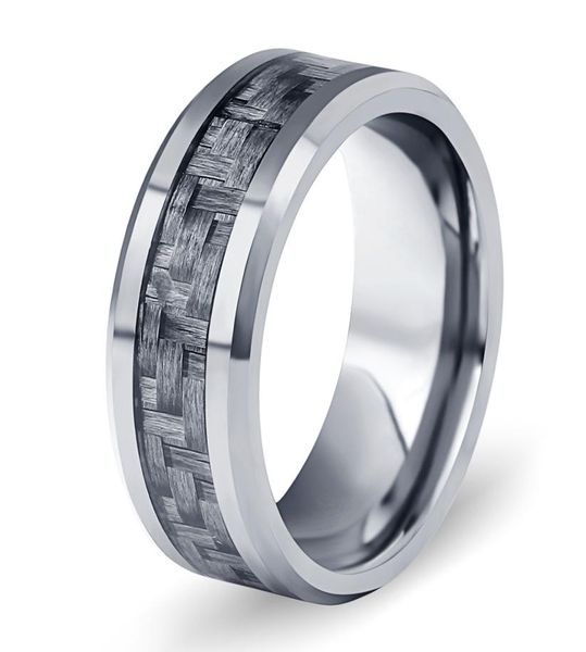 mens ring new tungsten steel men039s ring fashion jewelry new simple carbon fiber tungsten steel ring4624639, Silver
mens ring new tungsten steel men039s ring fashion jewelry new simple carbon fiber tungsten steel ring4624639, Silver