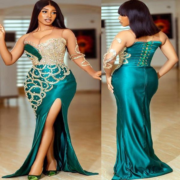 2023 aso ebi mermaid hunter green prom dress lace beaded evening formal party second reception birthday bridesmaid engagement gowns dresses, Black
2023 aso ebi mermaid hunter green prom dress lace beaded evening formal party second reception birthday bridesmaid engagement gowns dresses, Black
