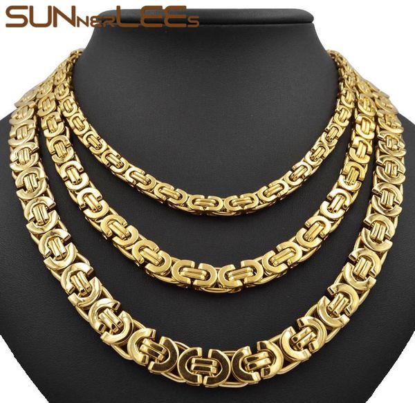 fashion jewelry stainless steel necklace 6mm 8mm 11mm box byzantine link chain gold color for mens womens sc07 n4691607, Silver
fashion jewelry stainless steel necklace 6mm 8mm 11mm box byzantine link chain gold color for mens womens sc07 n4691607, Silver