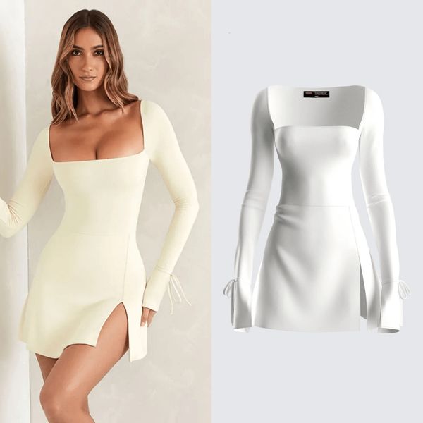 urban dresses 14829iena elegant women fashion solid mini dress vintage long sleeves side split square collar female chic lady short 230627, White;black
urban dresses 14829iena elegant women fashion solid mini dress vintage long sleeves side split square collar female chic lady short 230627, White;black