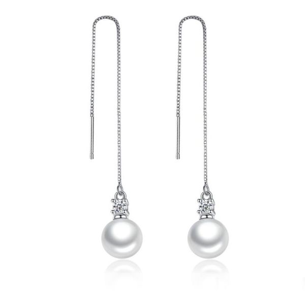 omhxzj whole studs fashion simple pearls kpop 925 sterling silver tassel pendant drop long ear line earrings for women gift ys5368232, Golden;silver
omhxzj whole studs fashion simple pearls kpop 925 sterling silver tassel pendant drop long ear line earrings for women gift ys5368232, Golden;silver