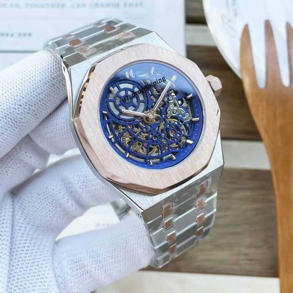 watch for mens designer men watches hollow out automatic mechanical luxury all stainless steel strap rose gold 42mm, Slivery;golden
watch for mens designer men watches hollow out automatic mechanical luxury all stainless steel strap rose gold 42mm, Slivery;golden