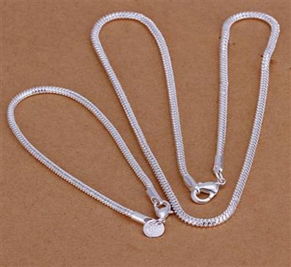 fashion 925 sterling silver set solid chain 4mm men women bracelet necklace 16"-24inch jewelry link italy 2018 new s06564821
fashion 925 sterling silver set solid chain 4mm men women bracelet necklace 16"-24inch jewelry link italy 2018 new s06564821