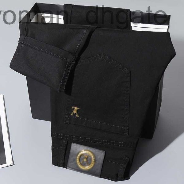 men's jeans designer designer new summer men's jeans pure black and white brand cotton high elastic small feet slim fit korean ver, Blue
men's jeans designer designer new summer men's jeans pure black and white brand cotton high elastic small feet slim fit korean ver, Blue