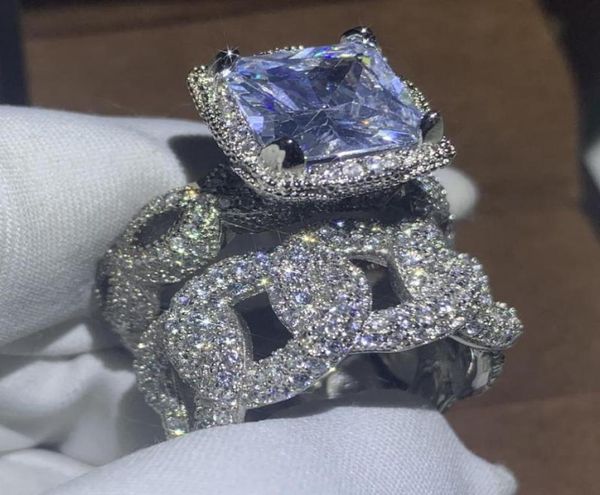 wedding rings hip hop 2021 vintage fashion jewelry 925 sterling silver pave white clear cz women bridal ring set gift7831691, Slivery;golden
wedding rings hip hop 2021 vintage fashion jewelry 925 sterling silver pave white clear cz women bridal ring set gift7831691, Slivery;golden