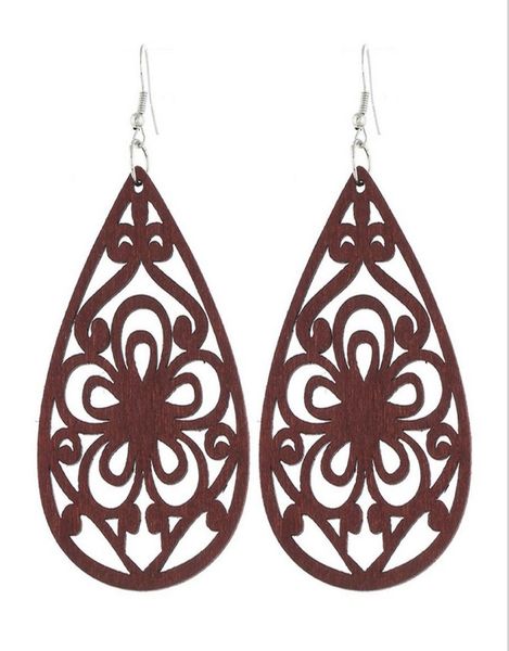 flower pattern wooden earrings engraved design light weight long drop organic wood dangle earrings for womens6841354, Silver
flower pattern wooden earrings engraved design light weight long drop organic wood dangle earrings for womens6841354, Silver