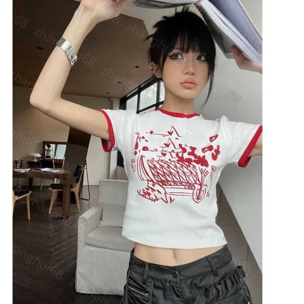 23ss womens designer clothing tee womens t-shirt round neck pure cotton cuff neckline color edge letter printing short sleeve t-shirt womens, White
23ss womens designer clothing tee womens t-shirt round neck pure cotton cuff neckline color edge letter printing short sleeve t-shirt womens, White