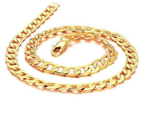 personality cuban link chain 7mm width 18k gold plated with inlaid bronze fashion jewelry necklaces for men boys anniversary gifts5843254, Silver
personality cuban link chain 7mm width 18k gold plated with inlaid bronze fashion jewelry necklaces for men boys anniversary gifts5843254, Silver