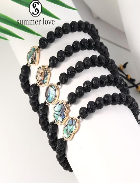 natural stone beads charm bracelet heart round cross handmade braided bracelet abalone shell jewelry gifty6278701, Black
natural stone beads charm bracelet heart round cross handmade braided bracelet abalone shell jewelry gifty6278701, Black