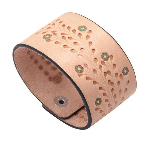 2019 latest vintage flower print wide leather bracelet women leather bracelets genuine leather bangles 2 colors available3404918, Golden;silver
2019 latest vintage flower print wide leather bracelet women leather bracelets genuine leather bangles 2 colors available3404918, Golden;silver