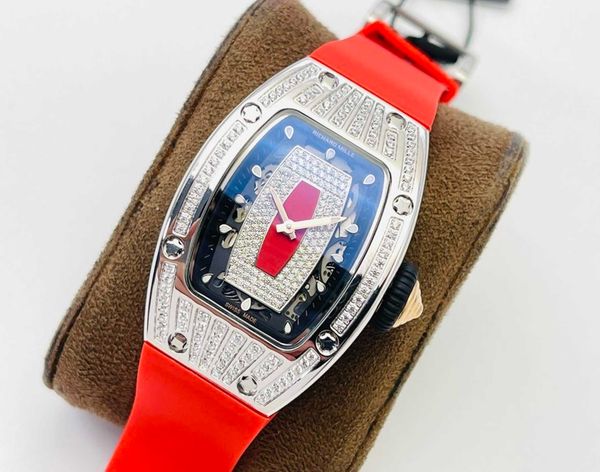 fantastic diamond r i c h a r d luxury super style female wrist watches rm007 rm07-01 red strap montre designer high-end quality iced out be, Slivery;brown
fantastic diamond r i c h a r d luxury super style female wrist watches rm007 rm07-01 red strap montre designer high-end quality iced out be, Slivery;brown