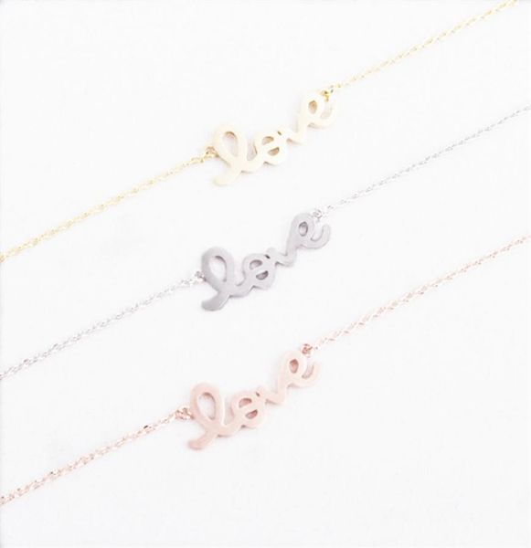 fashion shapes of letters goldcolor love plated necklace pendant necklace for women gift whole7054738, Silver
fashion shapes of letters goldcolor love plated necklace pendant necklace for women gift whole7054738, Silver