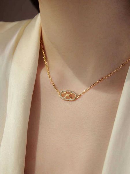 luxury brand pendant necklace gold plated simple luxury designer printed designer necklace women's designer jewelry triumph, Silver
luxury brand pendant necklace gold plated simple luxury designer printed designer necklace women's designer jewelry triumph, Silver
