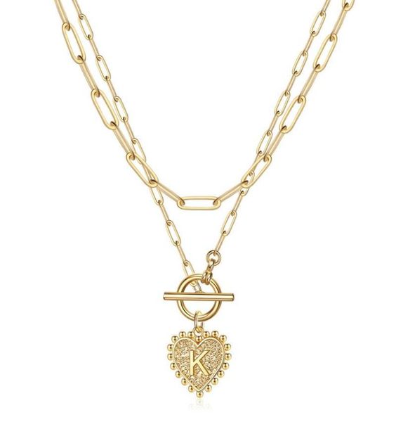 chains jacoso gold initial layered paperclip chain necklaces set for women heart letter engraved pendan chork necklace gifts7493281, Silver
chains jacoso gold initial layered paperclip chain necklaces set for women heart letter engraved pendan chork necklace gifts7493281, Silver
