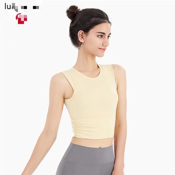 lulumanufacturer's sleeveless vest, fitness yoga sports breathable and quick drying, with chest pad for external wear
lulumanufacturer's sleeveless vest, fitness yoga sports breathable and quick drying, with chest pad for external wear