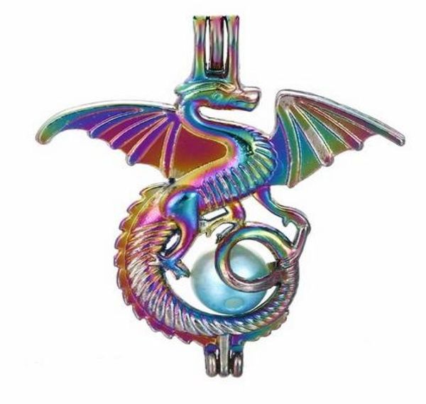 5pcs rainbow color flying dragon pearl beads cage essential oil diffuser locket pendant diy jewelry making for oyster pearl gift c9952644, Silver
5pcs rainbow color flying dragon pearl beads cage essential oil diffuser locket pendant diy jewelry making for oyster pearl gift c9952644, Silver