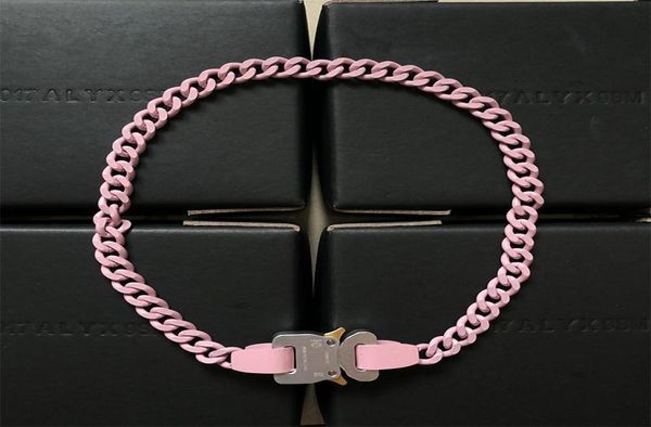 link chain 1017 alyx 9sm pink necklace bracelet simple and versatile couple with the same functional style ins accessories7567407, Black
link chain 1017 alyx 9sm pink necklace bracelet simple and versatile couple with the same functional style ins accessories7567407, Black