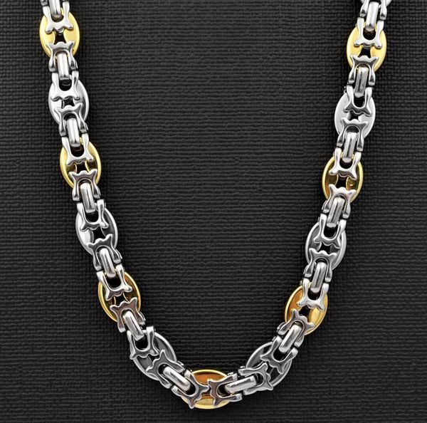 sunnerlees fashion jewelry stainless steel necklace 10mm geometric byzantine link chain silver gold color for men women sc72 n3170780
sunnerlees fashion jewelry stainless steel necklace 10mm geometric byzantine link chain silver gold color for men women sc72 n3170780