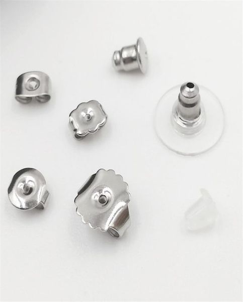 100pcs 12x6mm silver color stainless steel jewelry accessories earring back plug settings base ear studs back diy making findings5442143, White
100pcs 12x6mm silver color stainless steel jewelry accessories earring back plug settings base ear studs back diy making findings5442143, White
