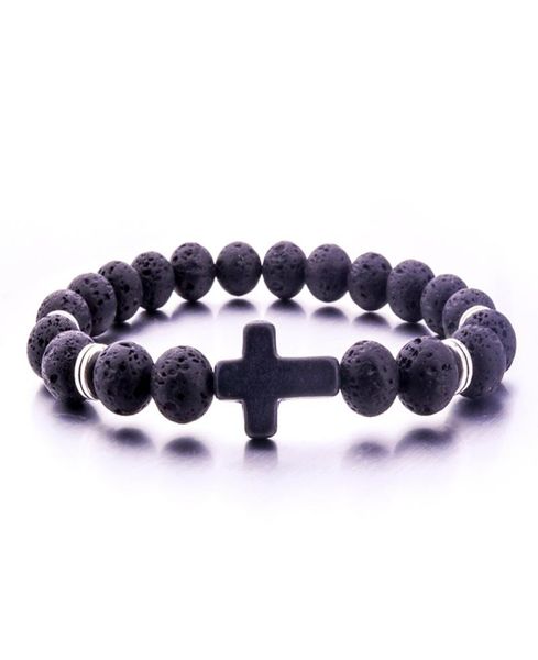 fashion 8mm natural black lava stone beads cross bracelet diy volcano rock essential oil diffuser bracelet for wome9492267
fashion 8mm natural black lava stone beads cross bracelet diy volcano rock essential oil diffuser bracelet for wome9492267