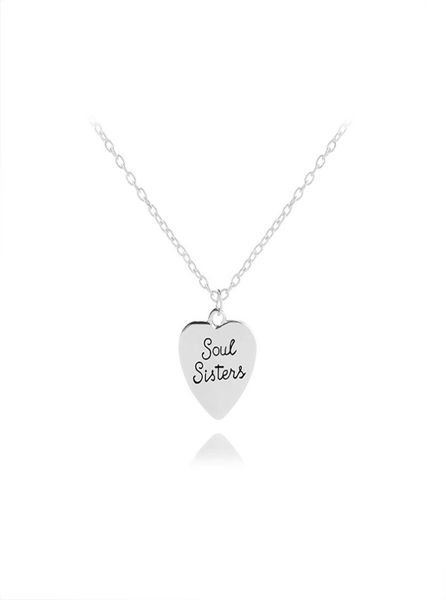 friends bff forever soul sisters valentine heart charm letter engraved necklaces friendship jewelry graduation gift5653717, Silver
friends bff forever soul sisters valentine heart charm letter engraved necklaces friendship jewelry graduation gift5653717, Silver
