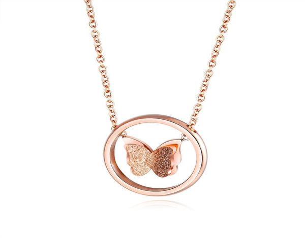 fashion women rose gold chain necklace charm choker necklaces butterfly pendant design stainless steel jewelry for womens7486194, Silver
fashion women rose gold chain necklace charm choker necklaces butterfly pendant design stainless steel jewelry for womens7486194, Silver