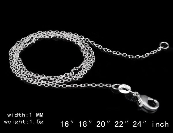 925 silver chain 1mm 18 inch o chain necklace 50cm stainless steel chain fit diy pendant necklaces christmas gift 100 pcs7268180
925 silver chain 1mm 18 inch o chain necklace 50cm stainless steel chain fit diy pendant necklaces christmas gift 100 pcs7268180